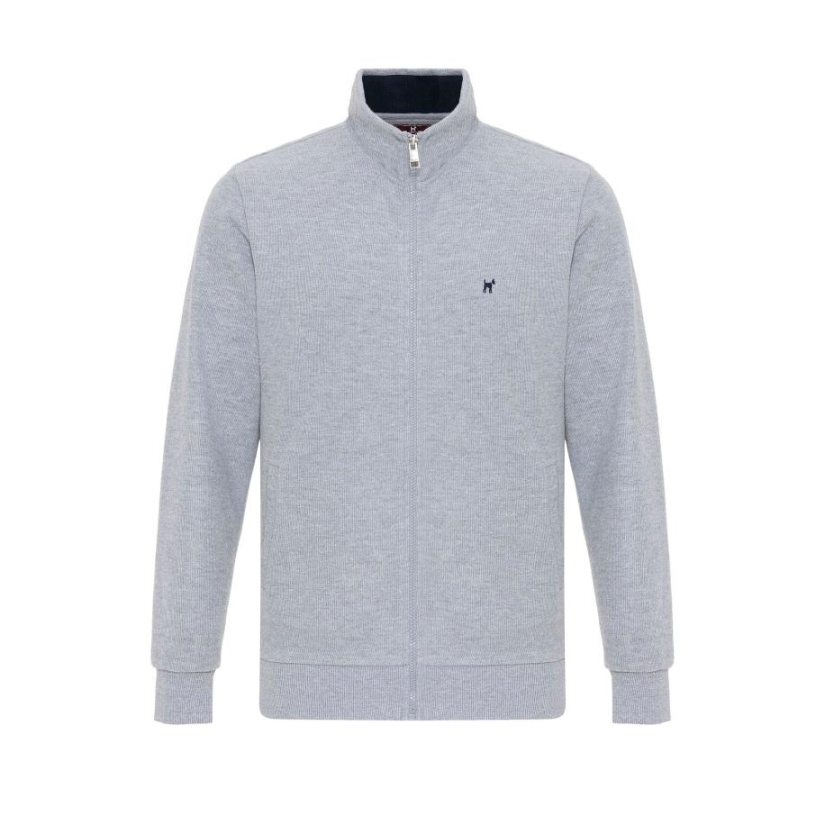 Williot Williot Sweatvest grijs -