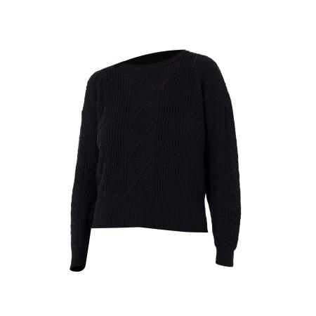 Dandalo Dandalo Gebreid vest zwart