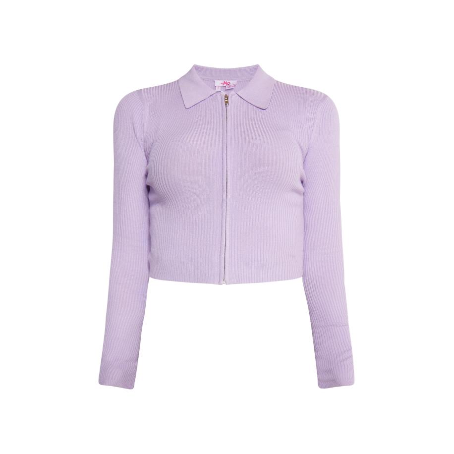 MYMO MYMO Gebreid vest Keepsudry lichtlila -