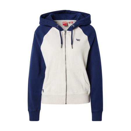 Superdry Superdry Sweatvest Essential navy / wit