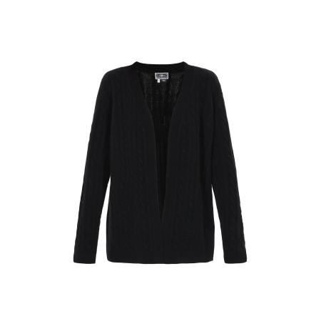 DreiMaster DreiMaster Maritim Gebreid vest zwart