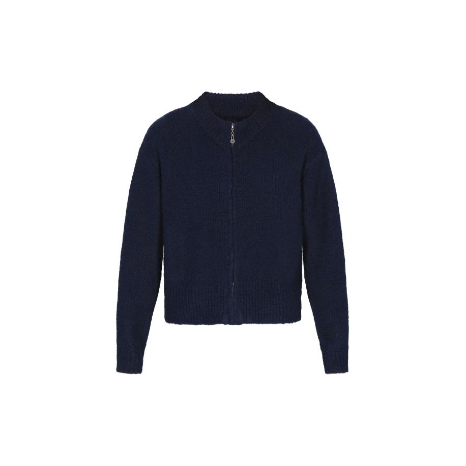 DreiMaster DreiMaster Vintage Gebreid vest navy -