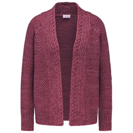 Goldner Goldner Gebreid vest wijnrood