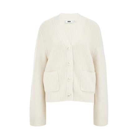 WE Fashion WE Studio Gebreid vest lichtbeige