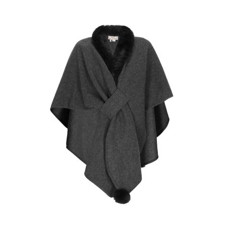 Usha usha FESTIVAL Cape grijs / zwart