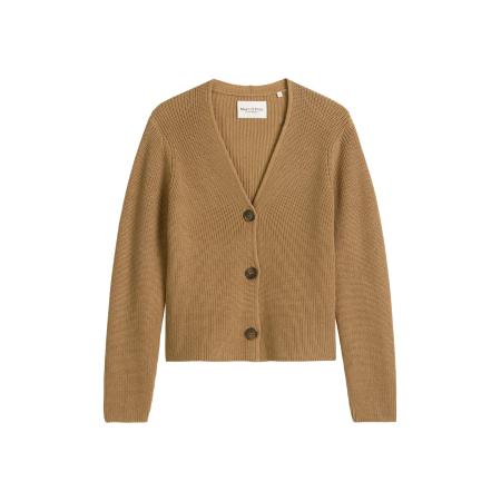 Marc O'Polo Marc OPolo Gebreid vest beige