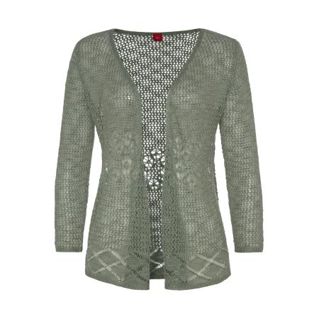 s.Oliver s.Oliver Gebreid vest kaki