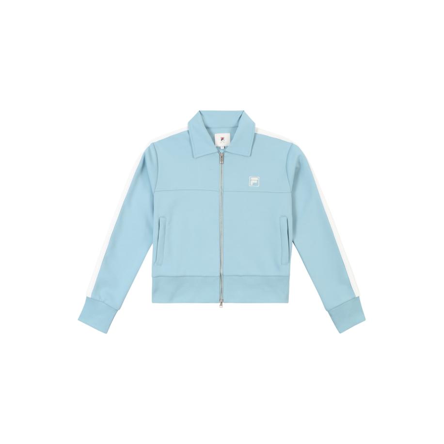 Fila FILA Sweatvest Como lichtblauw / wit -