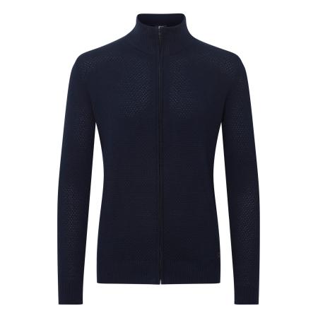 Solid !Solid Gebreid vest Kody antraciet