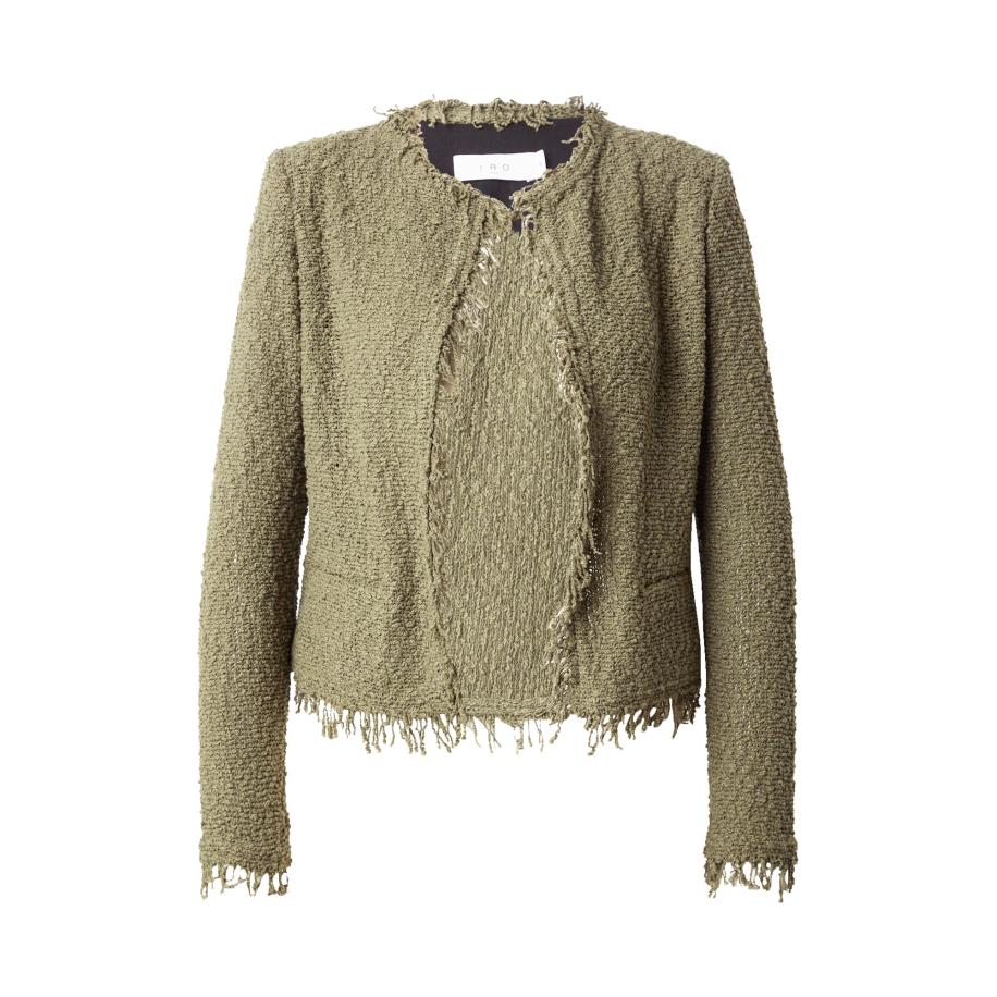 IRO IRO Gebreid vest SHAVANI olijfgroen -