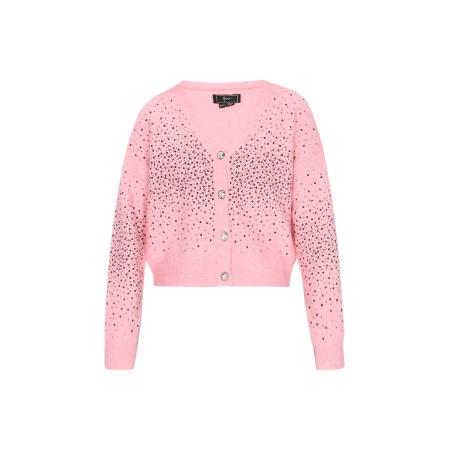 Faina faina Gebreid vest rosé