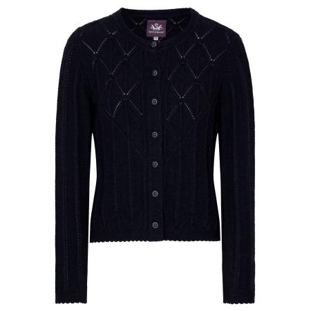 Spieth & Wensky SPIETH & WENSKY Gebreid vest Funkie nachtblauw