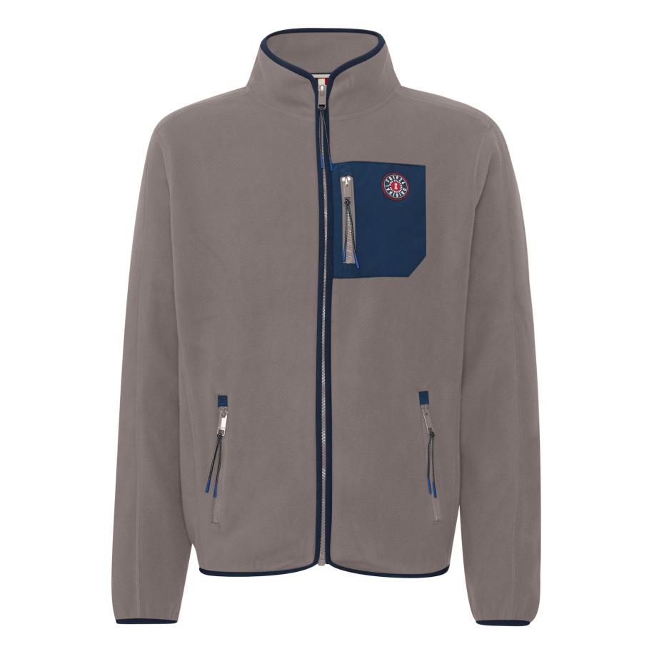 FQ1924 FQ1924 Fleece jas Luis grijs -