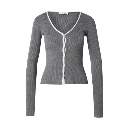 EDITED EDITED Gebreid vest Lacey grijs