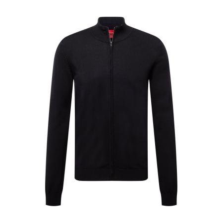 Hugo Boss HUGO Gebreid vest San Jorge zwart