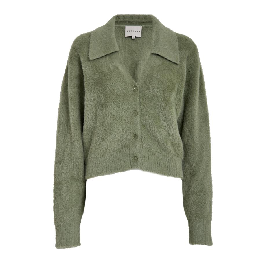 Desires DESIRES Gebreid vest Harriet kiwi -