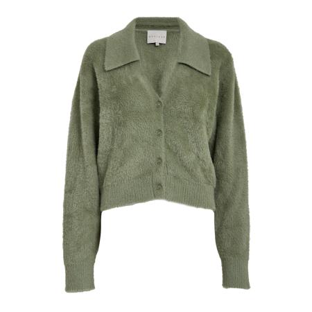 Desires DESIRES Gebreid vest Harriet kiwi