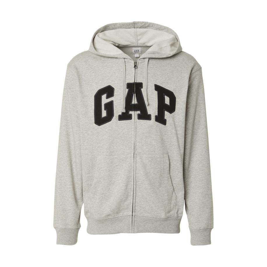 GAP GAP Sweatvest HERITAGE lichtgrijs / zwart -