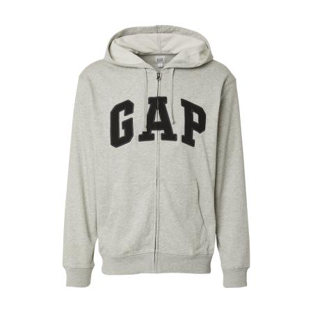 GAP GAP Sweatvest HERITAGE lichtgrijs / zwart