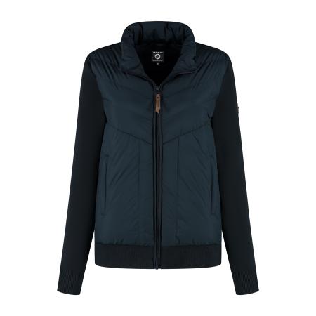 Travelin Travelin Gebreid vest Dana navy