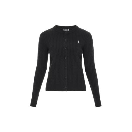 DreiMaster DreiMaster Maritim Gebreid vest zwart