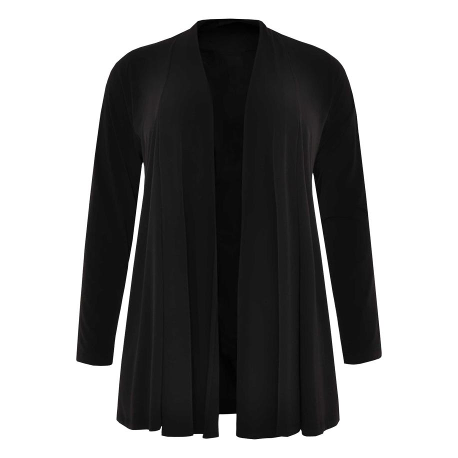 Yoek YOEK Gebreid vest Dolce zwart -