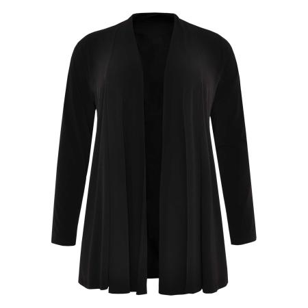 Yoek YOEK Gebreid vest Dolce zwart