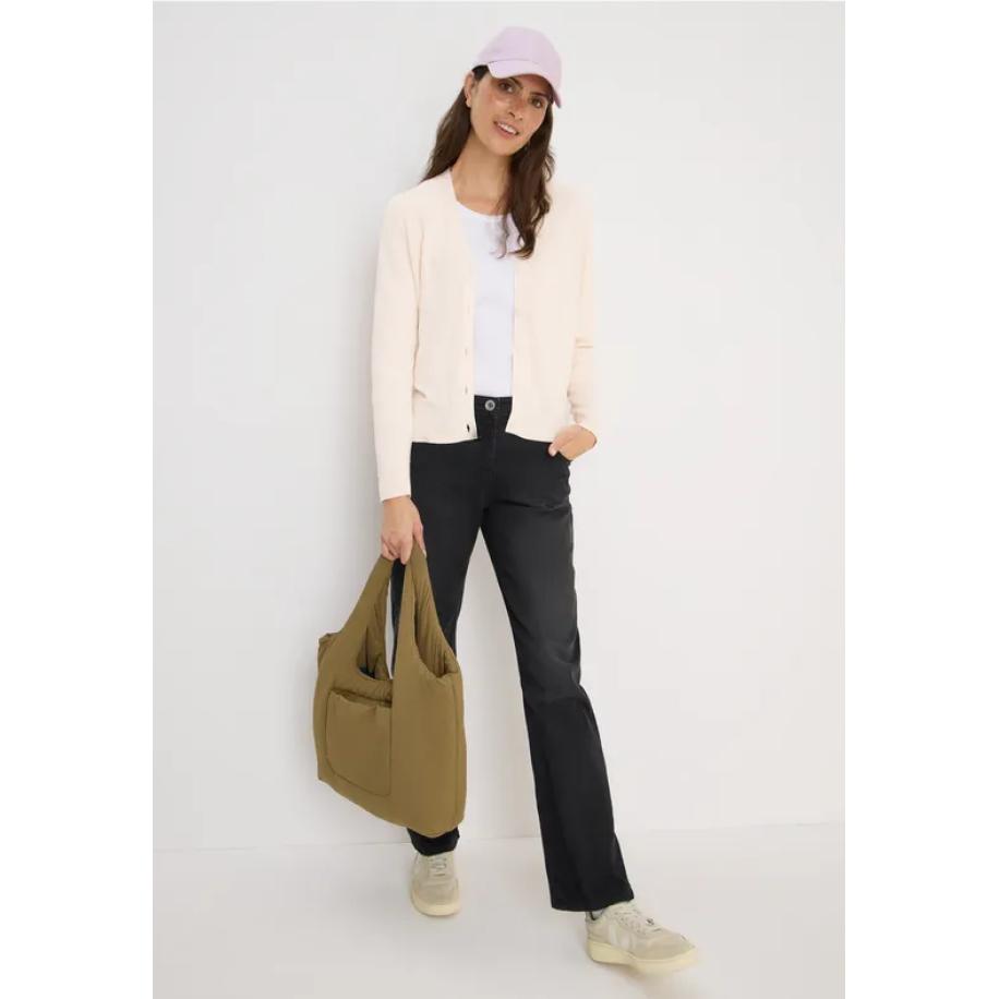 CECIL V-hals vest Bruin