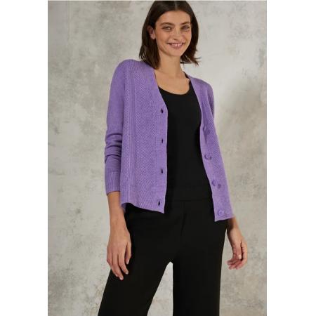 CECIL Vest met structuurmix