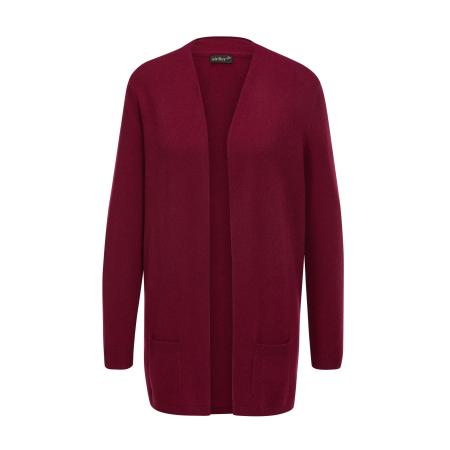 Goldner Goldner Gebreid vest bordeaux