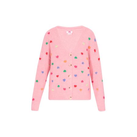 MYMO MYMO Gebreid vest gemengde kleuren / rosé