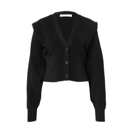 IRO IRO Gebreid vest Skye zilver