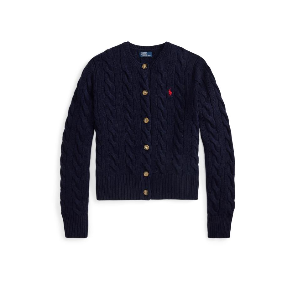 Polo Ralph Lauren Gebreid vest navy / rood Blauw