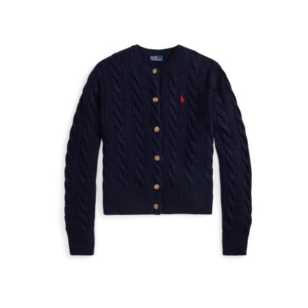 Polo Ralph Lauren Polo Ralph Lauren Gebreid vest navy / rood