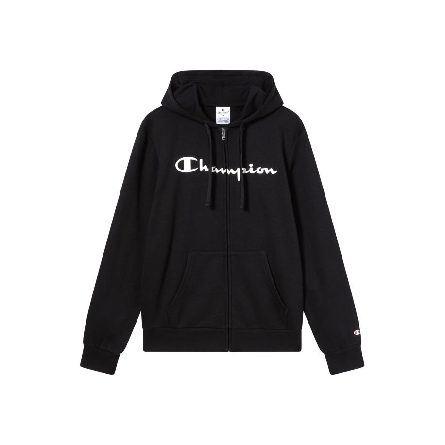 Champion Authentic Athletic Apparel Champion Authentic Athletic Apparel Sweatvest zwart / wit -