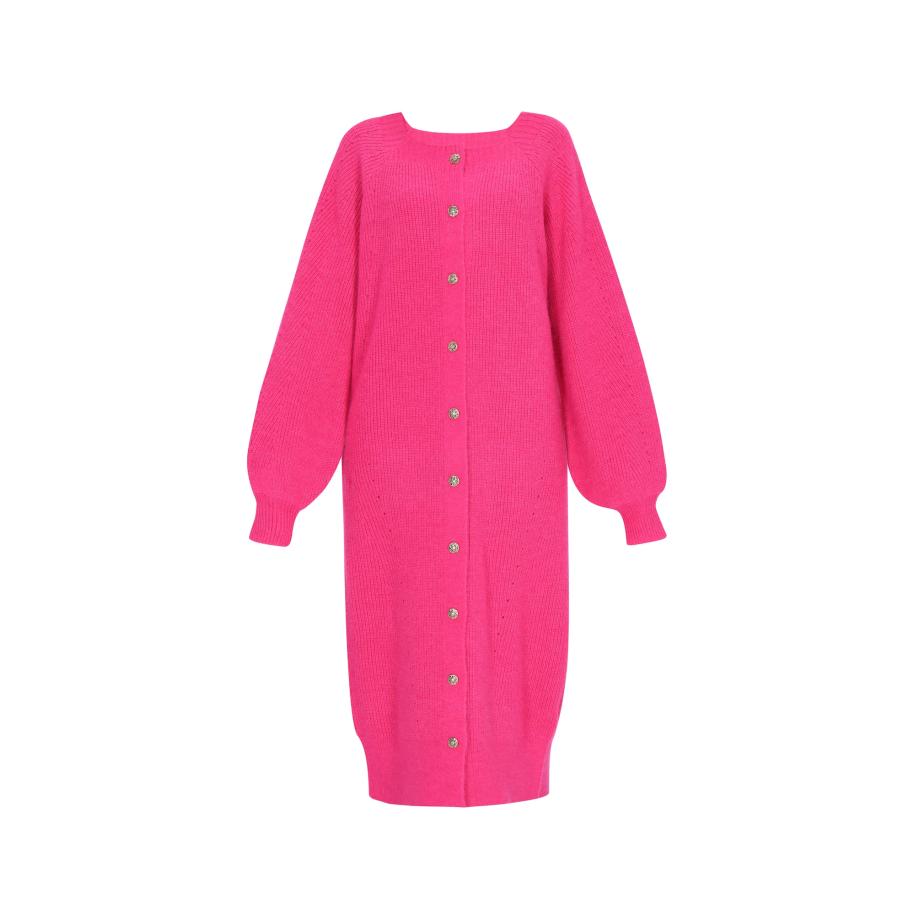 IZIA IZIA Gebreid vest pink -