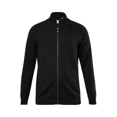 JP1880 JP1880 Gebreid vest zwart