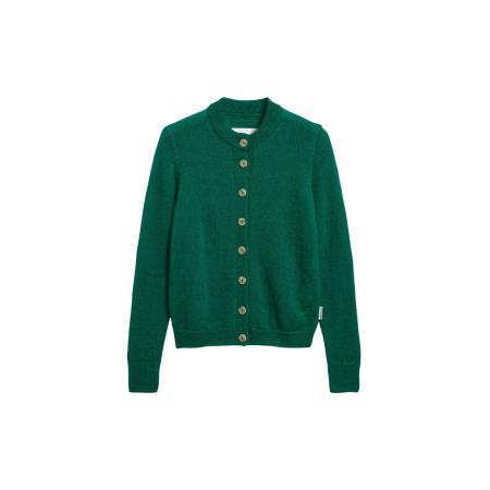 Armedangels ARMEDANGELS Gebreid vest donkergroen