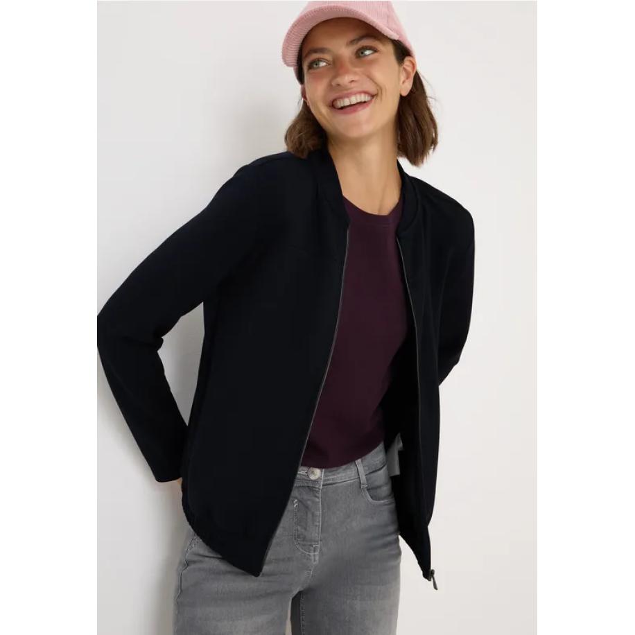 CECIL Lichtgewicht jack Blauw