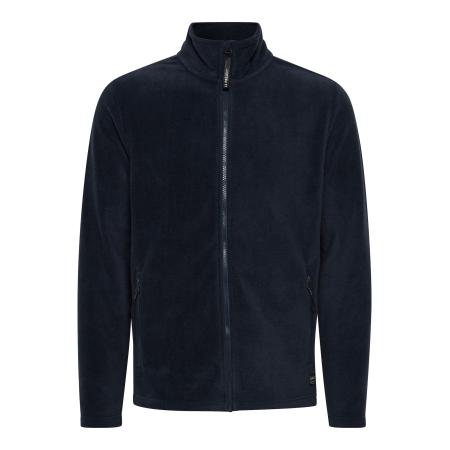 11 Project 11 Project Fleece jas MICHALIS donkerblauw / zwart / wit