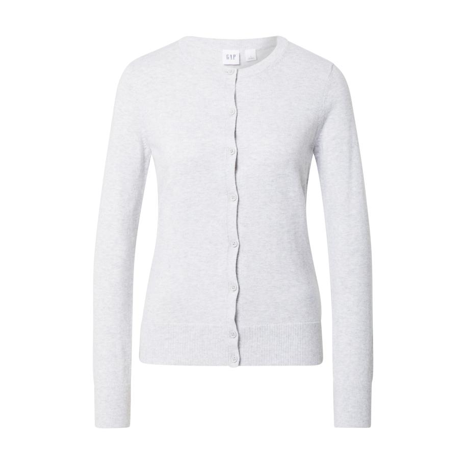 GAP GAP Gebreid vest lichtgrijs -