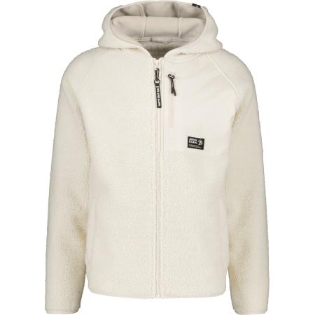 Alife And Kickin Alife and Kickin Fleece jas Harald ecru / zwart