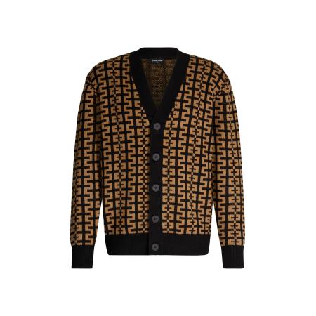 STRELLSON Gebreid vest Tito pueblo / zwart