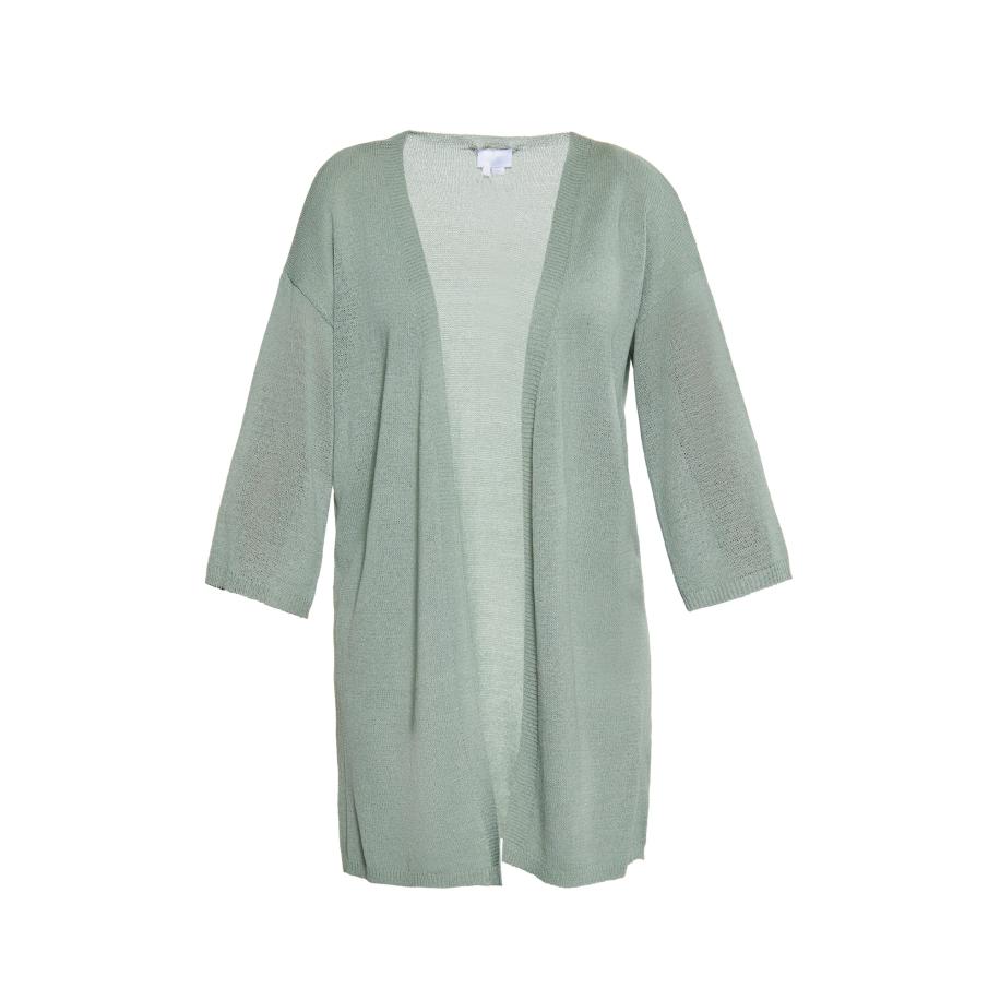 Usha usha WHITE LABEL Gebreid vest jade groen -