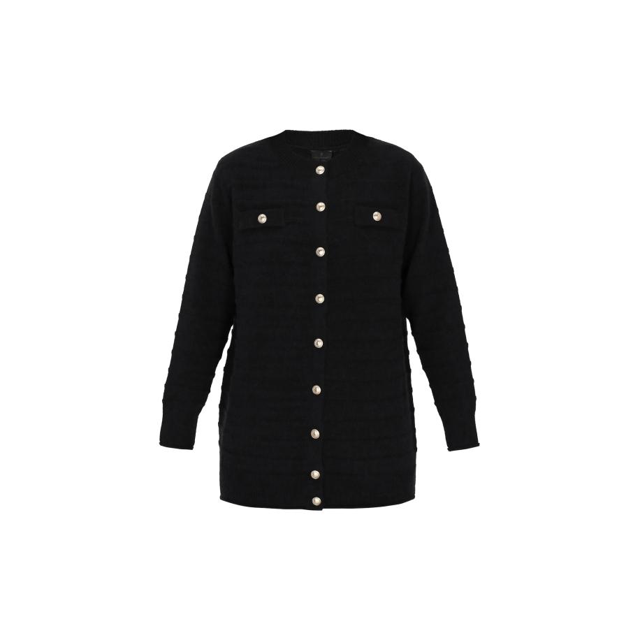 DreiMaster DreiMaster Klassik Gebreid vest Classic zwart -