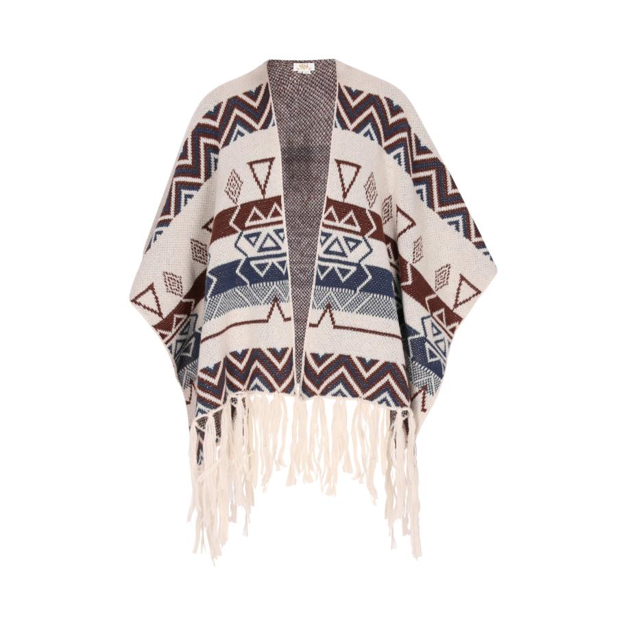 Usha usha FESTIVAL Cape gemengde kleuren / wolwit -