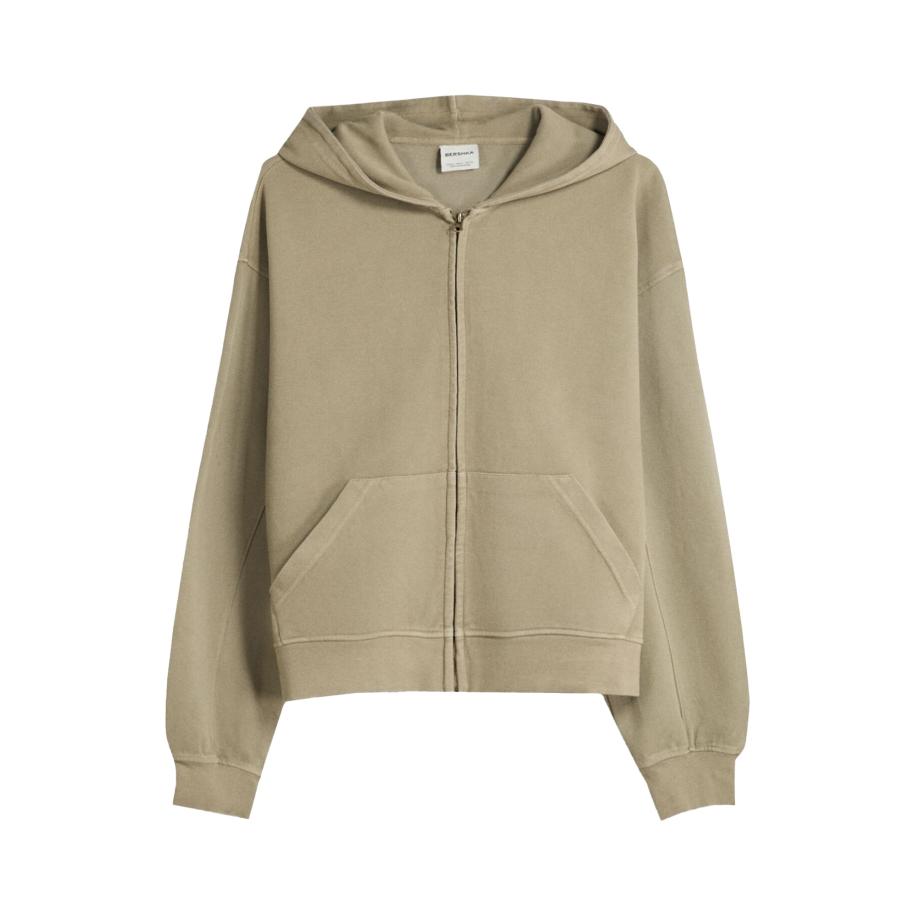 Bershka Bershka Sweatvest stone grey -