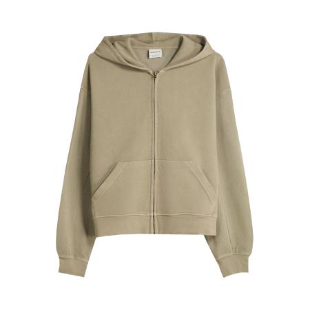 Bershka Bershka Sweatvest stone grey