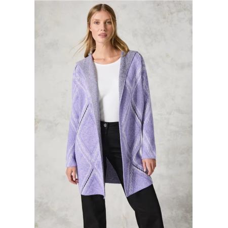 CECIL Open vest met capuchon