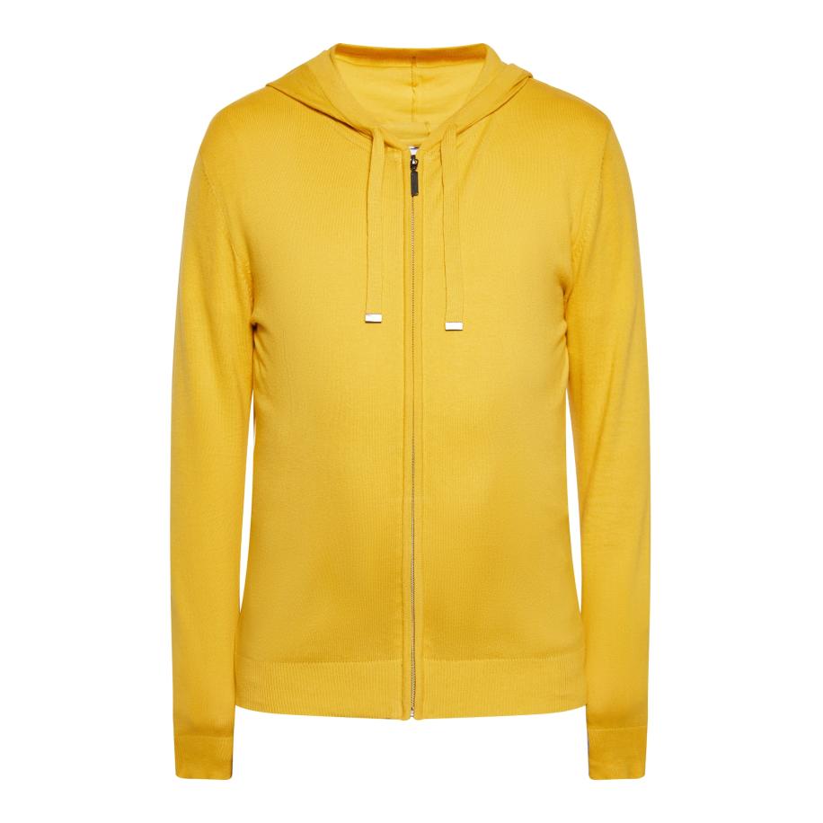 boline boline Gebreid vest geel -
